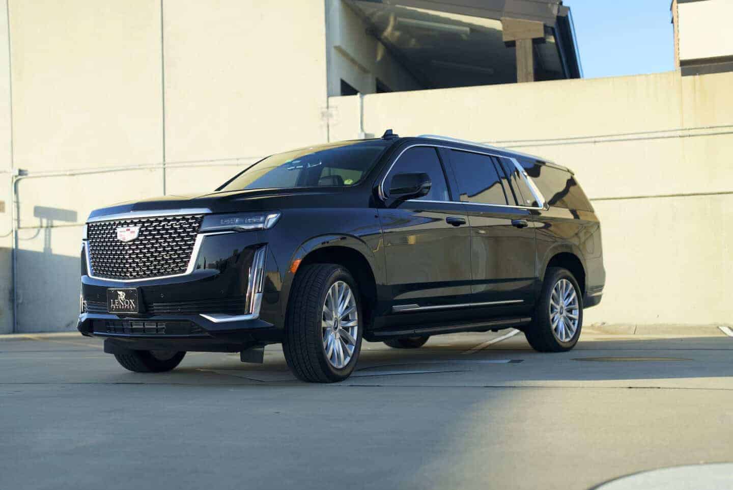 Cadillac Escalade SUV ready for a Disney World family transfer